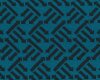 Leichter Bio-Jacquard-Strick RIGHT DIRECTION, Pfeile, petrol-schwarz