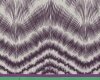 1,05-m-Rapport Doppelseitiger Baumwoll-Jacquard "Vestito" mit edlem Muster-Paneel, dunkellila-pastellgrün
