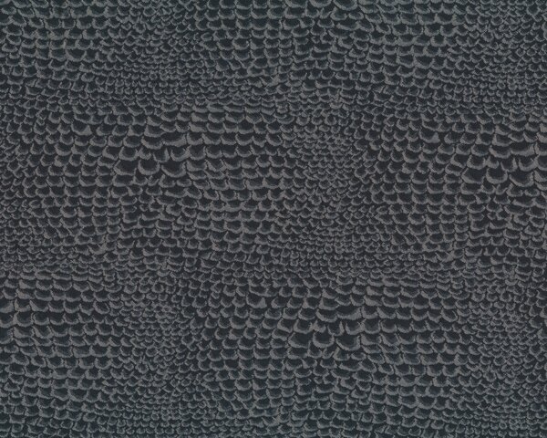 Jacquard-Taft mit mattem Glanz "Snake", Schlangenmuster, anthrazit-beigegrau