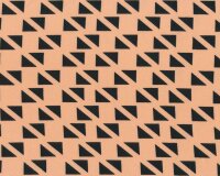 Baumwolljersey mit Elasthan TRIANGOLO, Dreieck-Streifen,...