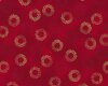 Patchworkstoff SPARKLE, Tupfen-Ringe, dunkelrot-gold metallic