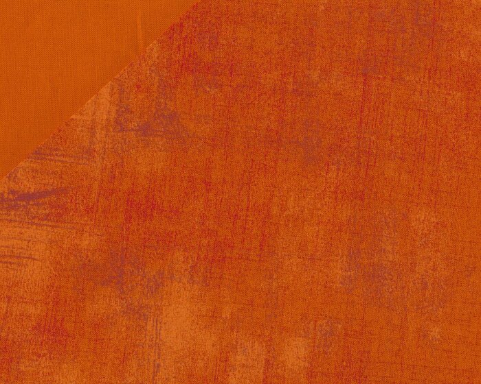 Patchworkstoff GRUNGE, uni streifig-meliert, gedecktes orange