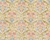 Patchworkstoff A LADIES DIARY, Schablonen-Blüten-Muster, helles beige