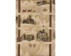 60-cm-Patchworkstoff-Abschnitt, Adventskalender RAPHAEL, Winterlandschaft, beige-gold