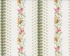 Patchworkstoff ROSE COLLECTION, Bordürestreifen mit Rosen, weiß-moosgrün