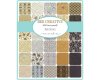 Patchworkstoff BEE CREATIVE, Waben, hellgrau-anthrazit, Moda Fabrics