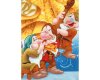 90-cm-Abschnitt, Panel, Patchworkstoff SNOW WHITE, Schneewittchen, hellblau-gelb-blau
