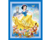 90-cm-Abschnitt, Panel, Patchworkstoff SNOW WHITE, Schneewittchen, hellblau-gelb-blau