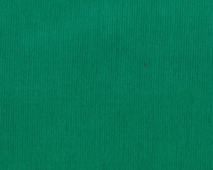 Feincord-Stoff aus Baumwolle PREMIUM, grün