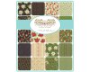 Patchworkstoff TOLE CHRISTMAS, Beeren-Zweige, grasgrün, Moda Fabrics