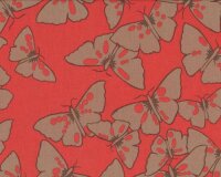 Patchworkserie Del Hi mit Schmetterlingen,...
