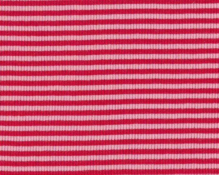 Bündchen RINGEL-SCHLAUCH, rosa-stumpfes rot