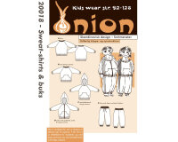 Sweatshirt, Jacke und Pumphose, Schnittmuster ONION 20018