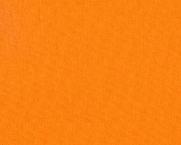 Baumwollpopeline POP, einfarbig, orange, Hilco