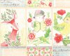 30-cm-Rapport Patchworkstoff I LOVE CHRISTMAS, Weihnachts-Gesellen, Cori Dantini