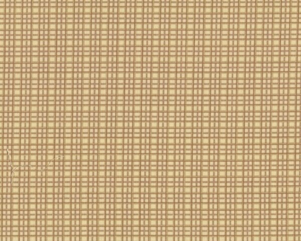 Patchworkstoff "Spirit of Christmas" mit Karo-Gitter, beige-hellbraun-hellbeige