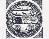 60-cm-Rapport Patchworkstoff SIMPLE PLEASURES,...