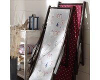 Englischer Dekostoff DOTTY, Punkte, creme-pink, Clarke & Clarke