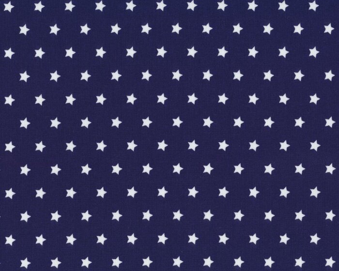 Westfalenstoffe CAPRI, regelmäßige Sterne, dunkelblau