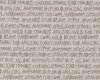 Patchworkstoff MILITARY MAX, Schrift, helles beigegrau-beigegrau