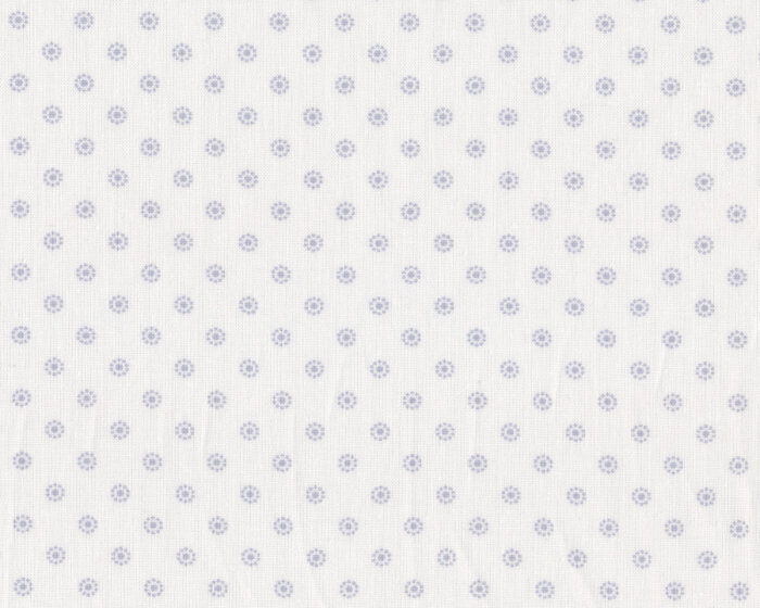 Westfalenstoff ROSENBORG, Blütenkreise, gebrochenes weiß-hellgrau