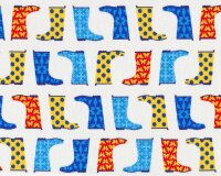 Patchworkstoff "Jack und Jenny" mit bunten...