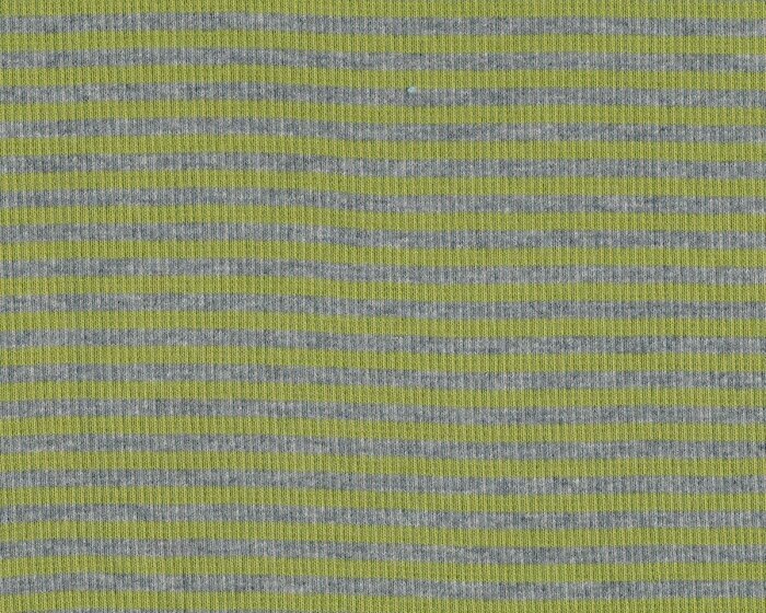 Bündchen RINGEL-SCHLAUCH, apfelgrün-grau meliert