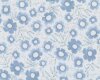 Patchworkstoff THE MAKERS, Blumen, hellblau, Cori Dantini