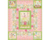 Patchworkstoff THE MAKERS, Blumen, hellblau, Cori Dantini
