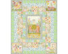 Patchworkstoff THE MAKERS, Blumen, hellblau, Cori Dantini