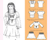 Shirts, Oberteil mit Schnürung, Rock, Kinder-Schnittmuster ONION 30015