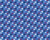 Glatter kühler Baumwolljersey SEASIDE TRIANGLE, diagonale Dreieck-Streifen, jeansblau-dunkelrot