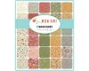 Patchworkstoff MON AMI, Ringe, schilfgrün-hellbeige, Moda Fabrics