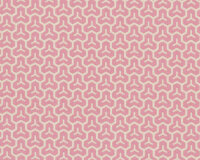 Patchworkserie Modern Meadow mit Chromosomen, gedecktes rosa