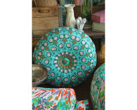 Patchworkstoff VIOLETTE TOWN, Rauten-Raster, lavendel-steingrau