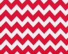 Kuschel-Sweat MIA SWEAT, Chevron-Zacken, rot-weiß