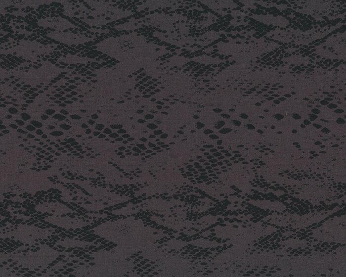 Hosenstretch aus Viskose, BENGALINE STRETCH, längselastisch, Schlangenhaut, steingrau