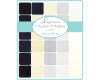 Patchworkstoff WHISPERS MUSLIN MATES, Strichelraster, anthrazit-dunkelgrau, Moda Fabrics