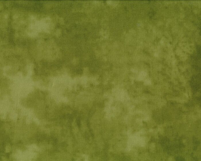 Patchworkstoff QUILTERS SHADOW, falsche Unis, Marmorierung, dunkles limette