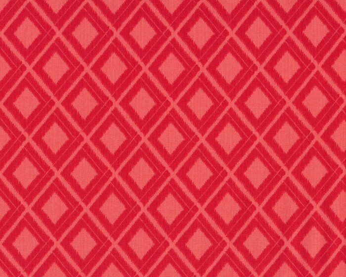 Patchworkstoff SIMPLY COLORFUL, Rautenmuster, pastellrot-rot, Moda Fabrics