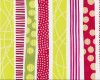 Patchworkstoff TWIST STYLE, Muster-Streifen, fuchsia-helles apfelgrün