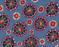 Patchworkstoff FAIRY WISH, Blüten-Mandalas,...