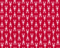 Feiner Baumwolljersey LOBSTER KNITS, Hummer, rot-weiß