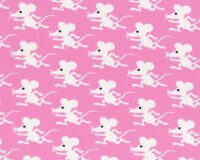Feiner Baumwolljersey mit Elasthan MOUSE RUN, rennende...