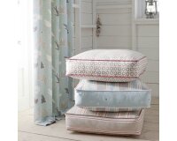 Englischer Dekostoff MARTIME SAIL STRIPE, Streifen-Rapport, natur, Clarke & Clarke