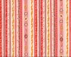 Patchworkstoff "Wild Thyme" mit Muster-Punkte-Streifen, rosa-orange