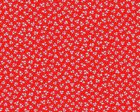 Patchworkstoff Buttercup, Dreieck-Punkte-Muster, rot-weiß
