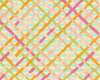 Patchworkstoff "Mad Plaid", diagonales Gitter auf Streifen, altrosa-hellgrün-pink