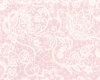 Englischer Dekostoff Clarke & Clarke LACE GARDEN, Blütennetz, helles rosa