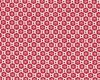 Patchworkstoff "Quilters Basic", kleine Ornamentblüten im Punktegitter, gebrochenes weiß-rot